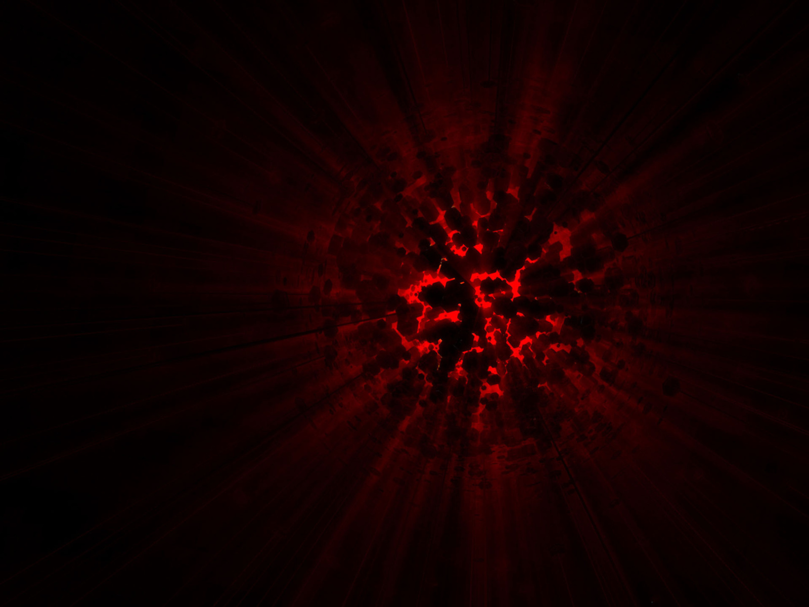 Screenshot №1 pro téma Red Glow 1600x1200