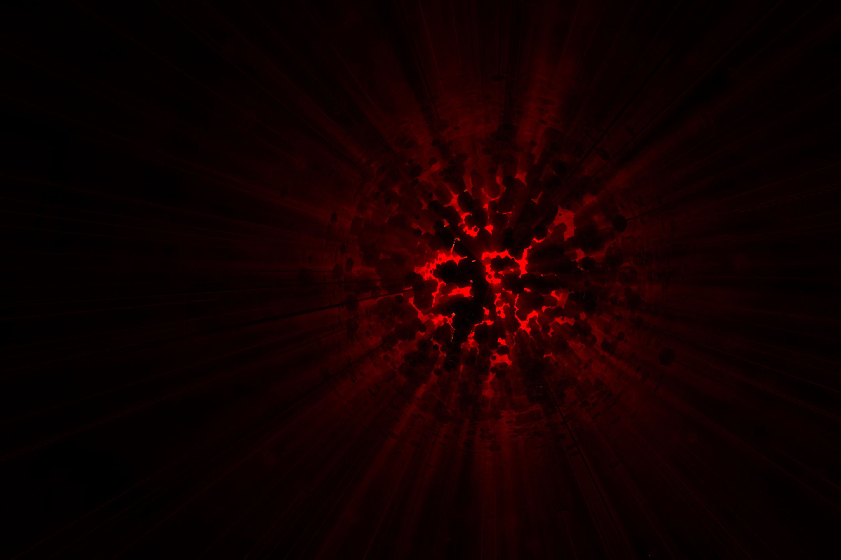 Das Red Glow Wallpaper 2880x1920