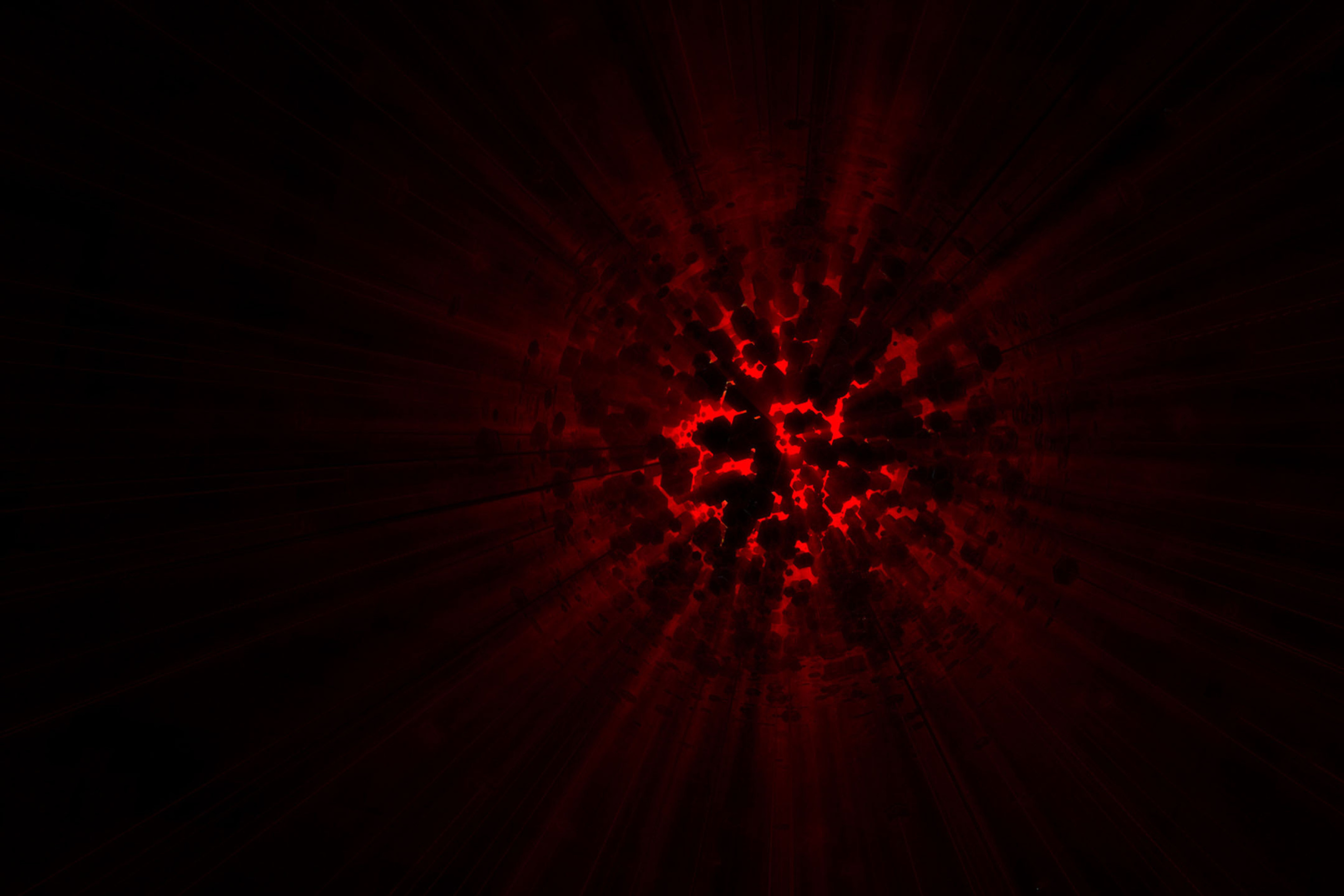 Fondo de pantalla Red Glow 2880x1920