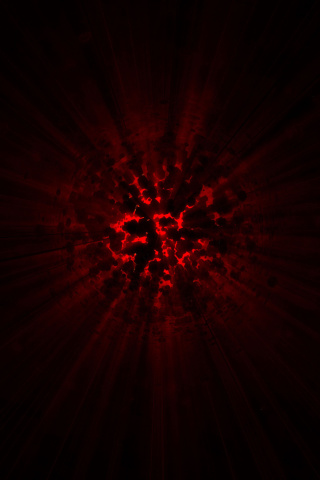 Red Glow wallpaper 320x480