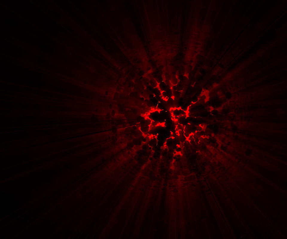 Das Red Glow Wallpaper 960x800