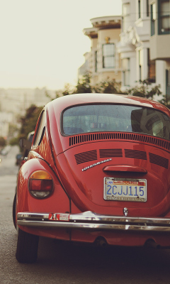 Das Red Beetle Wallpaper 240x400