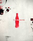 Coca Cola Side Of Life wallpaper 128x160