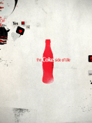 Das Coca Cola Side Of Life Wallpaper 132x176