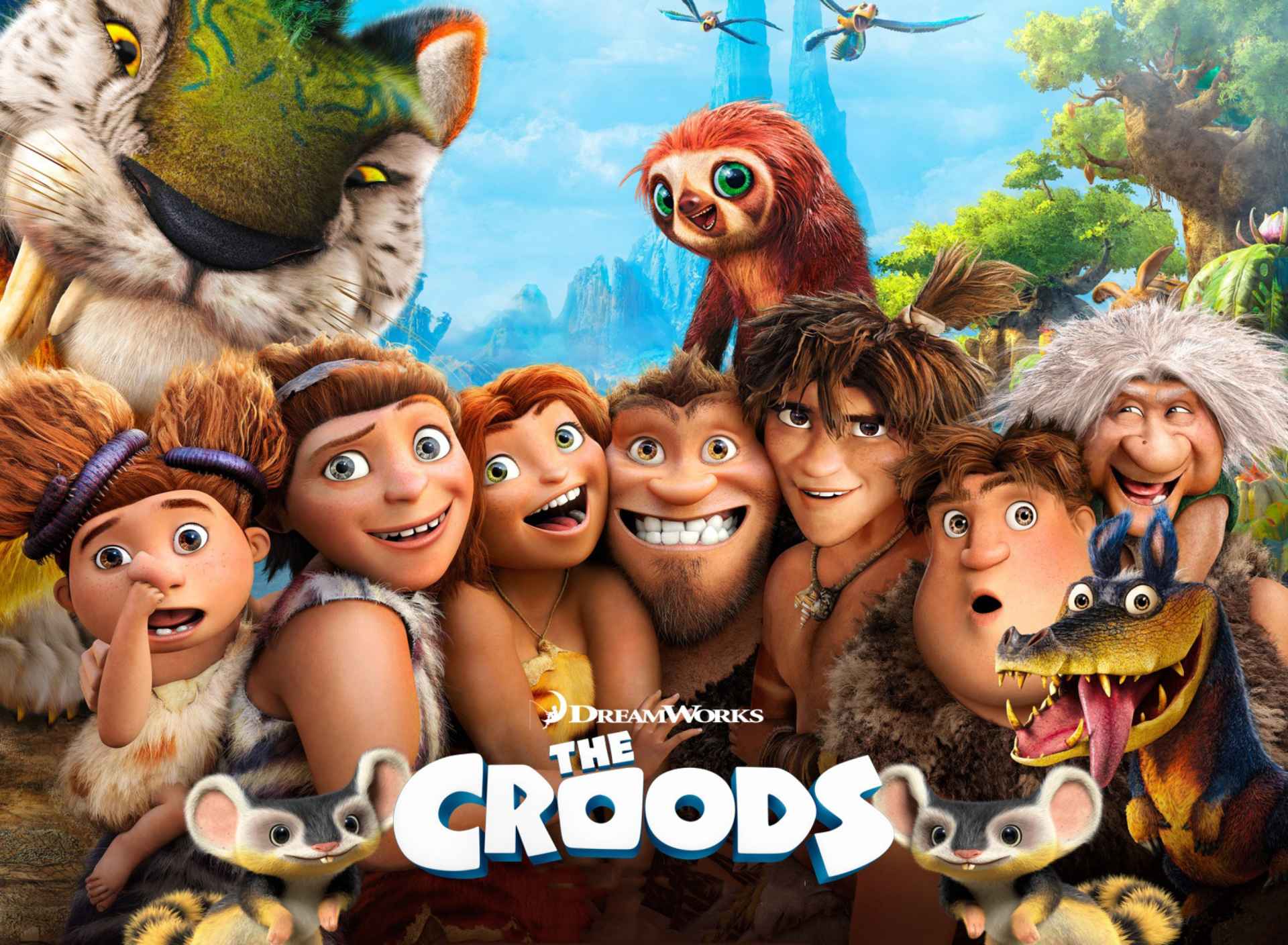 The Croods wallpaper 1920x1408