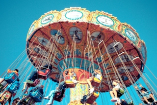 Merry-Go-Round Background for Android, iPhone and iPad