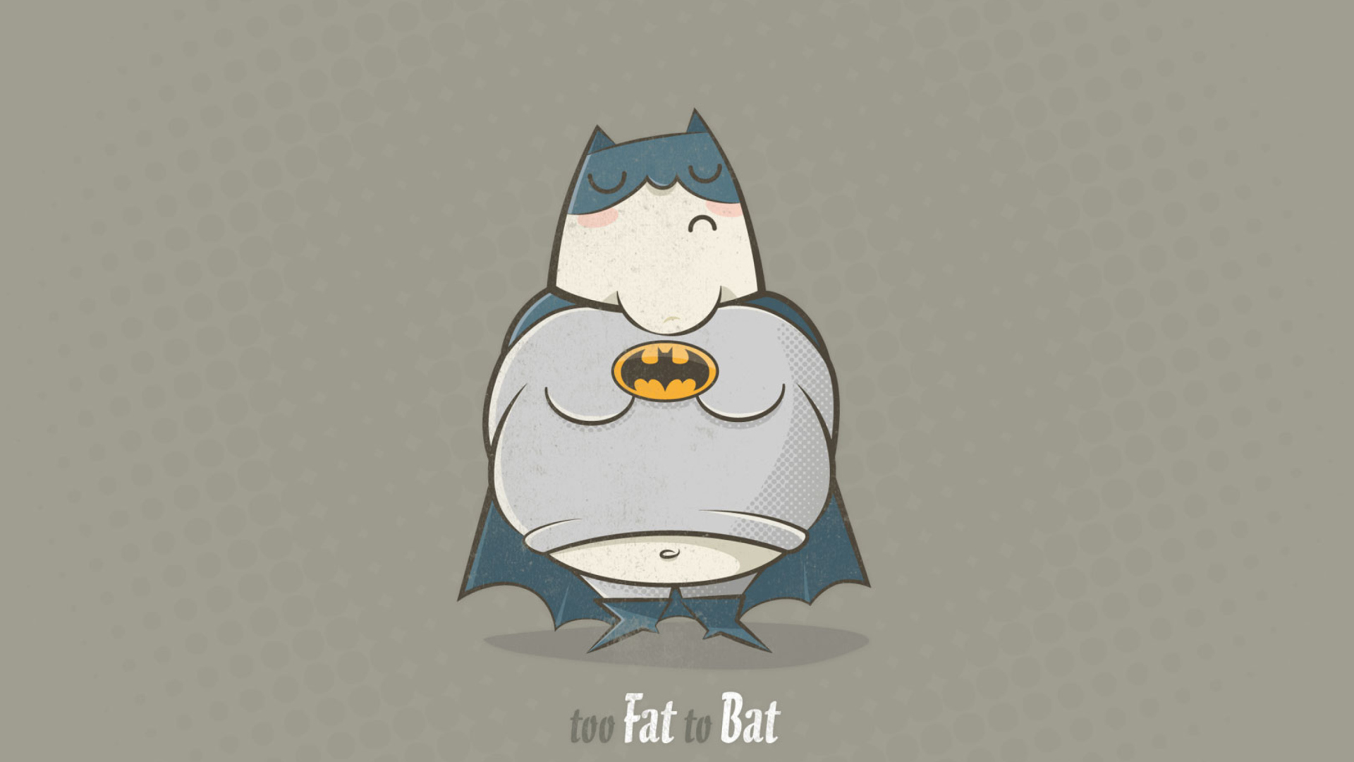 Screenshot №1 pro téma Fat Batman 1920x1080