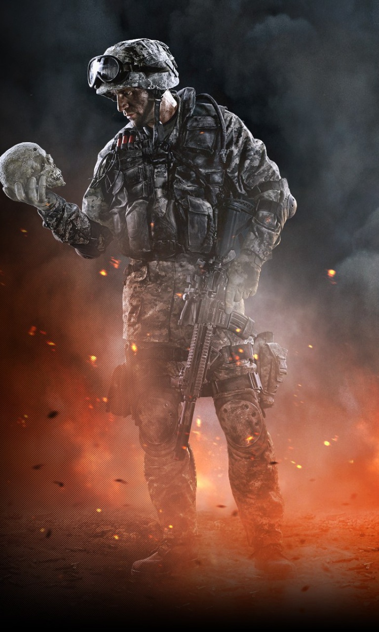 Das Warface Soldier Wallpaper 768x1280