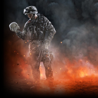 Warface Soldier papel de parede para celular para iPad 2