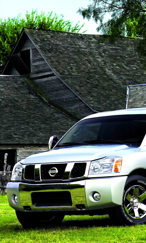 Das Nissan Titan Wallpaper 480x800