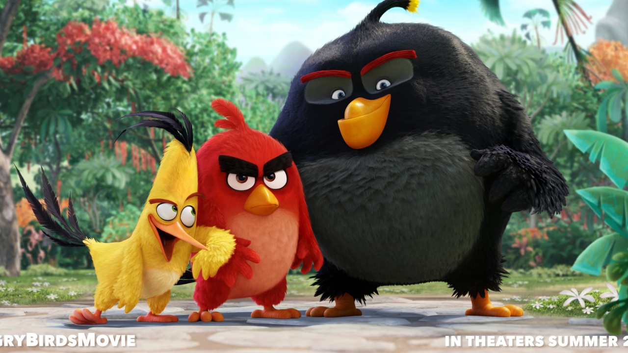 Das Angry Birds the Movie 2015 Movie by Rovio Wallpaper 1280x720