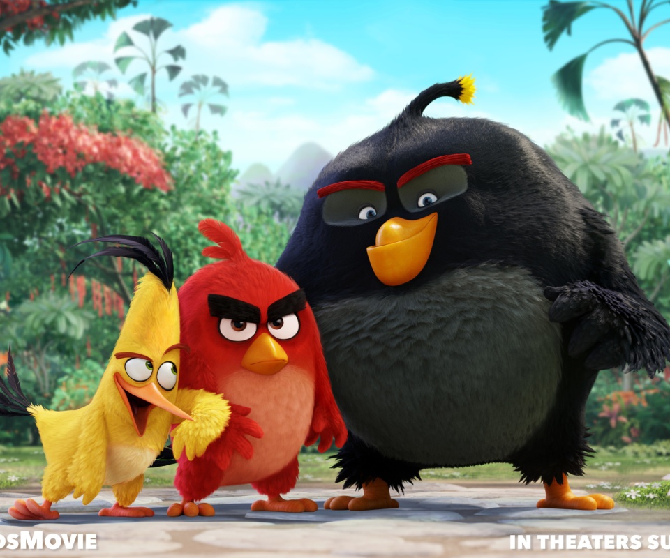 Sfondi Angry Birds the Movie 2015 Movie by Rovio 960x800