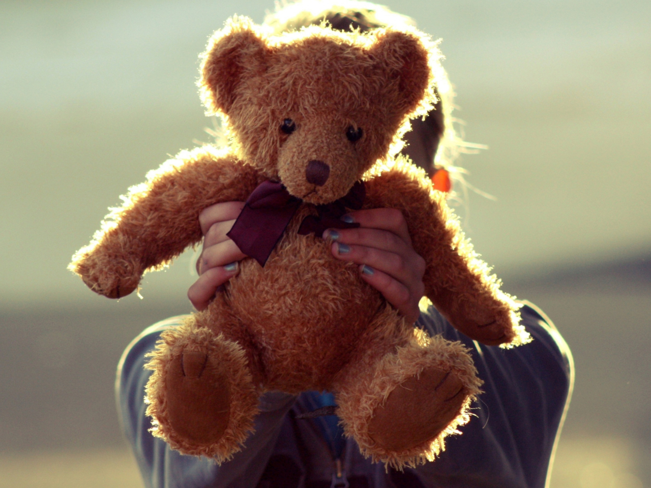 Das I Love My Teddy Wallpaper 1280x960