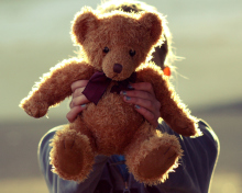 Sfondi I Love My Teddy 220x176