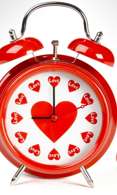 Das Love O'clock Wallpaper 240x400