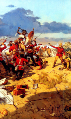 Das Battle of Isandlwana Wallpaper 240x400