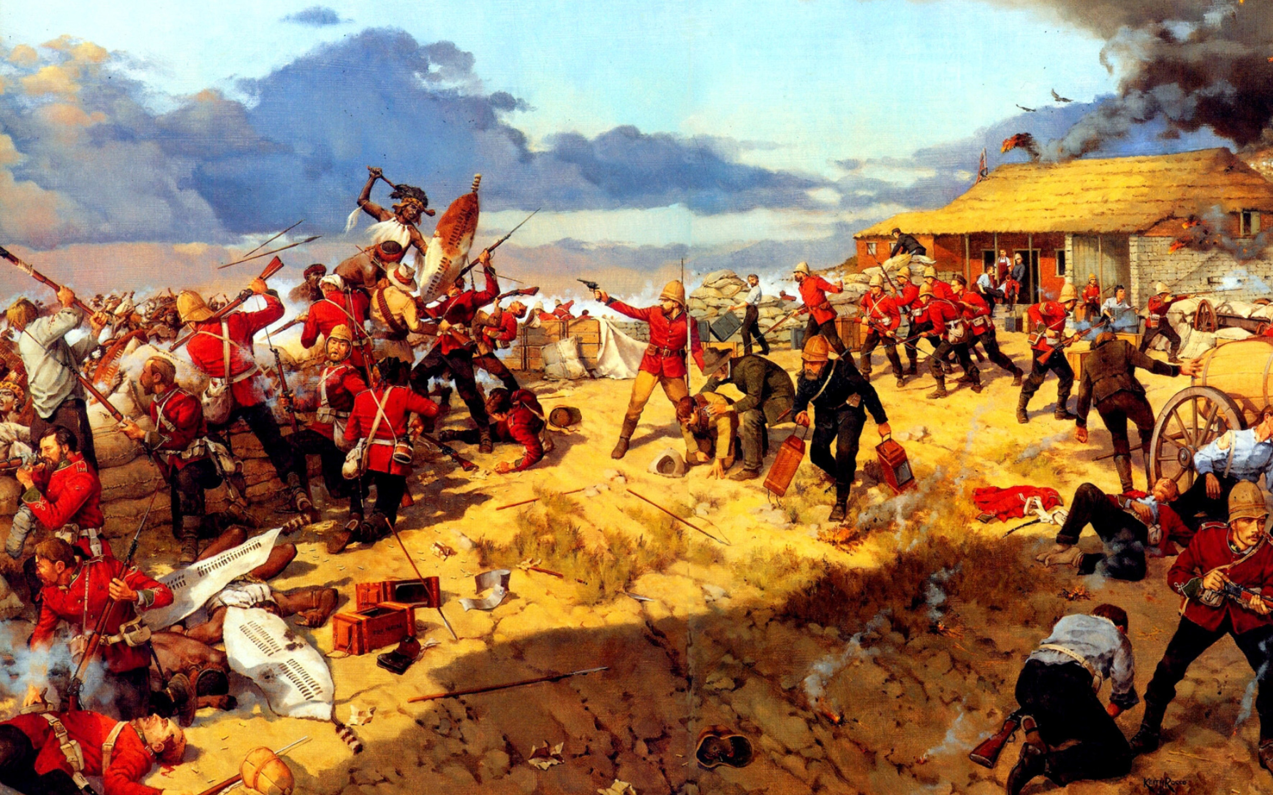 Das Battle of Isandlwana Wallpaper 2560x1600