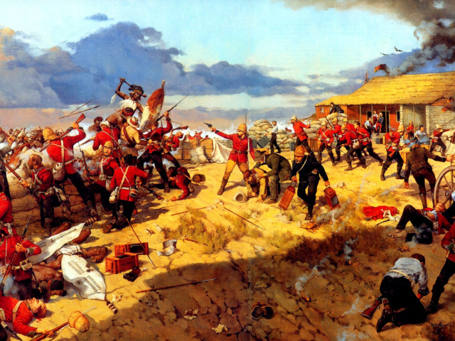 Das Battle of Isandlwana Wallpaper 640x480