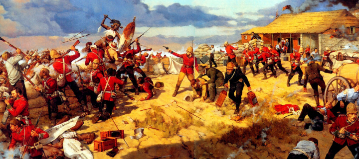 Das Battle of Isandlwana Wallpaper 720x320
