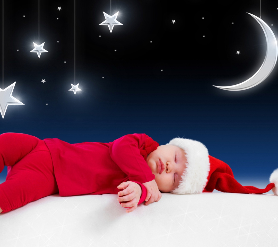 Das Santa Baby Wallpaper 1080x960