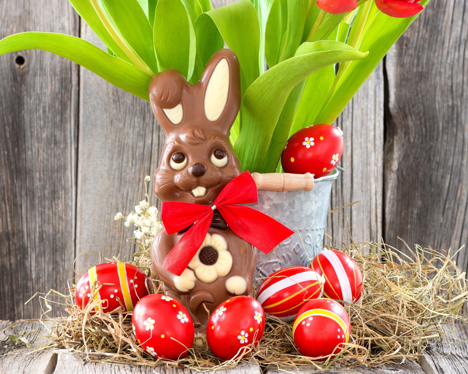 Fondo de pantalla Chocolate Easter Bunny 1600x1280