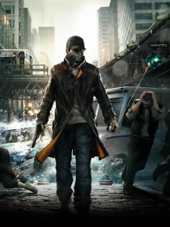 Das Watch Dogs Wallpaper 240x320