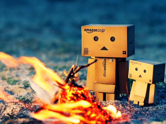 Danbo Warming Fire screenshot #1 640x480