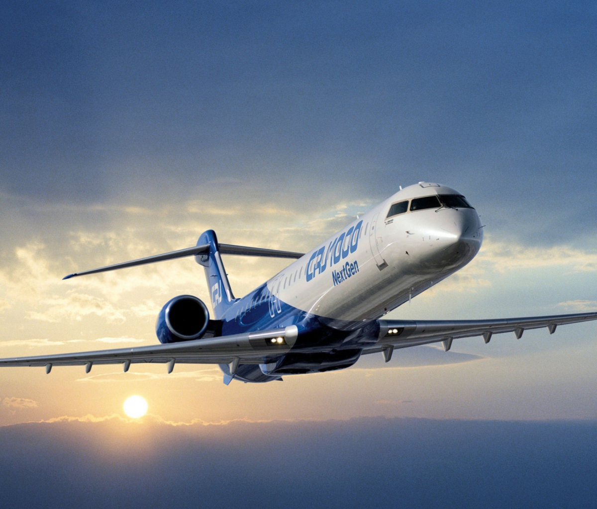 Das Bombardier Crj 1000 Aircraft Wallpaper 1200x1024