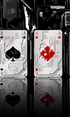 Aces In Ice wallpaper 240x400