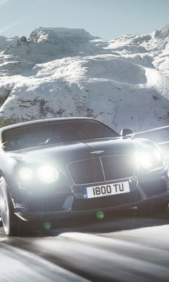Das Bentley Continental GT Wallpaper 240x400