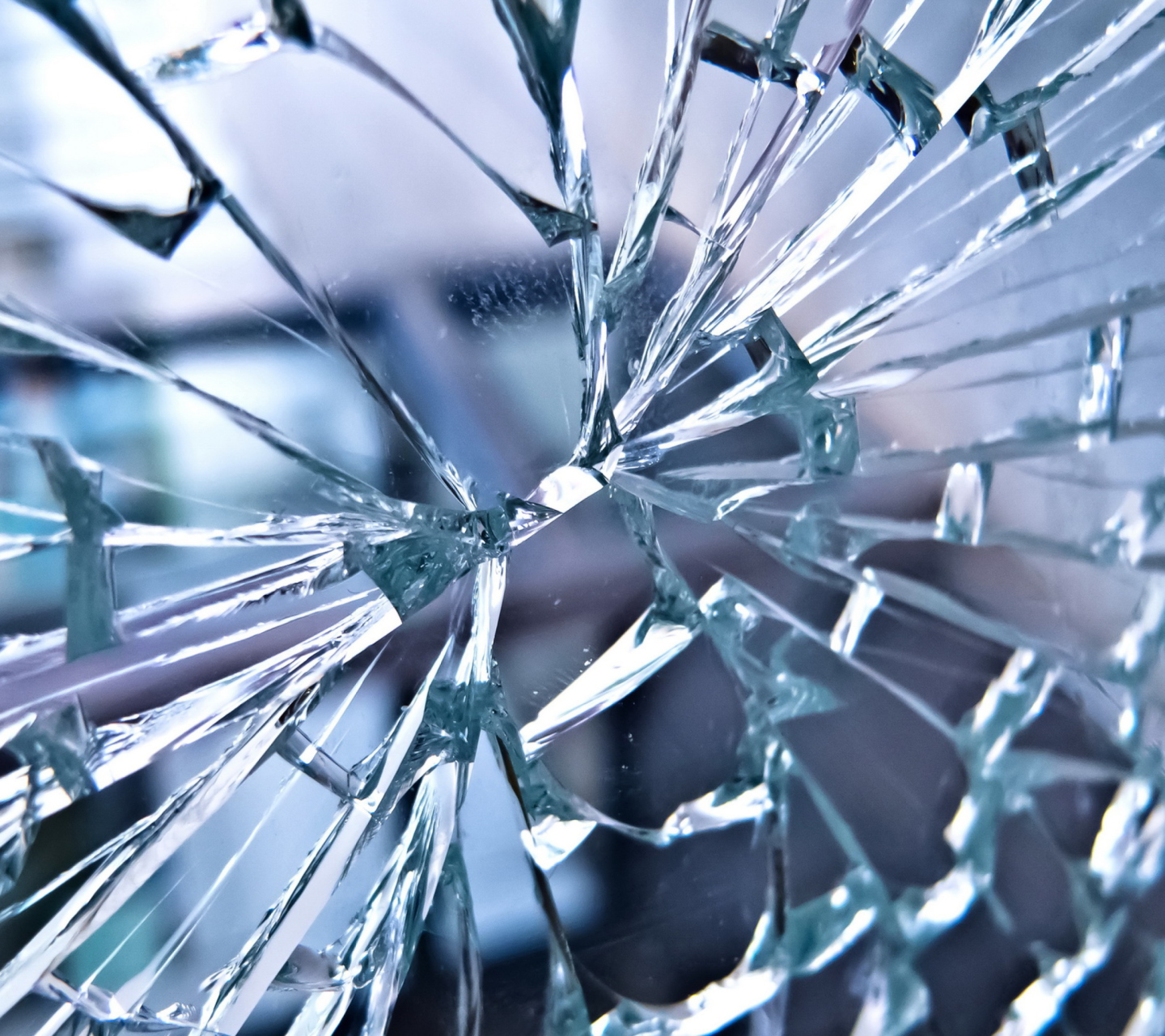 Das Broken Glass Wallpaper 1440x1280