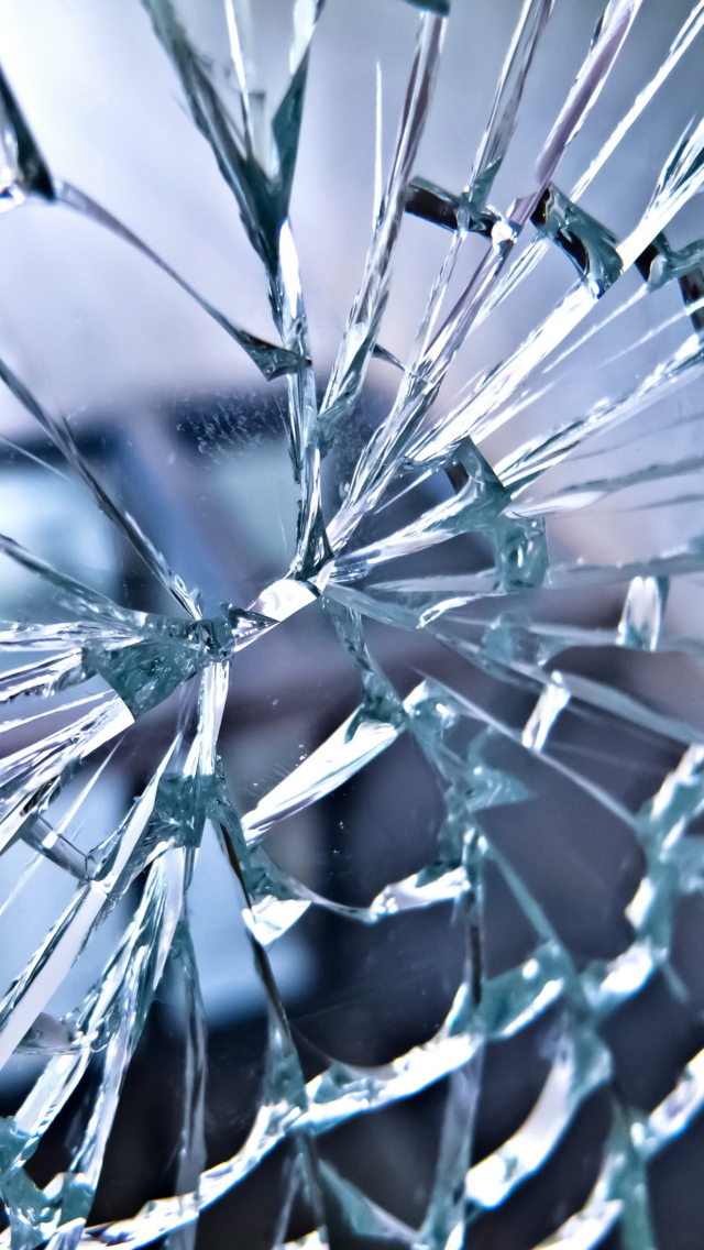 Broken Glass wallpaper 640x1136