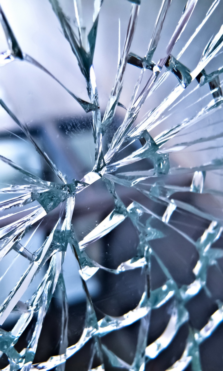 Broken Glass wallpaper 768x1280