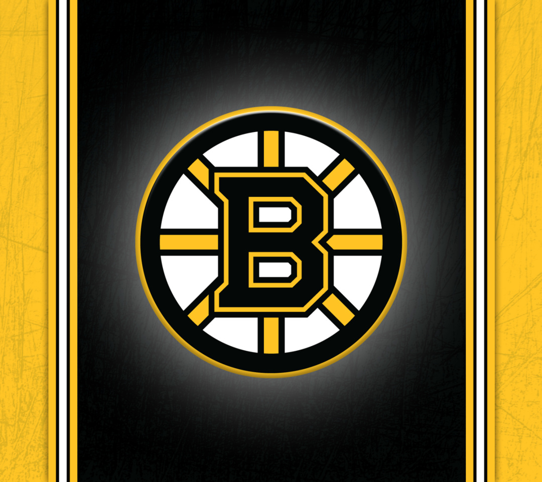 Обои Boston Bruins Logo 1080x960