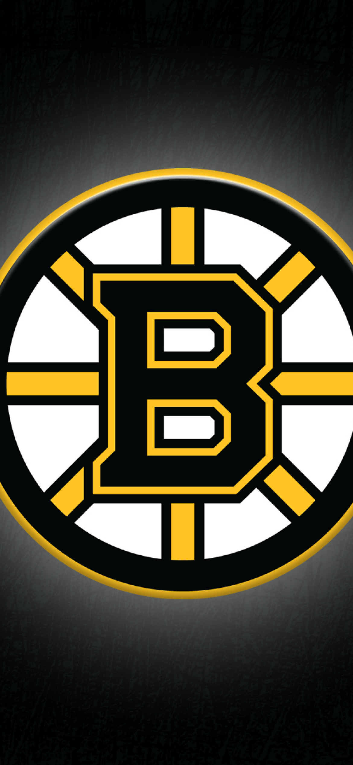 Das Boston Bruins Logo Wallpaper 1170x2532