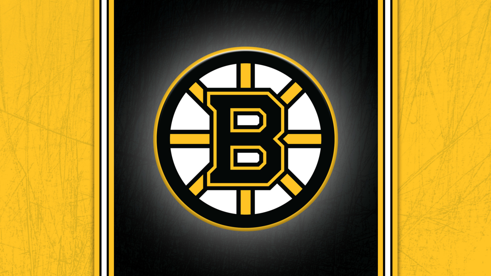 Screenshot №1 pro téma Boston Bruins Logo 1600x900