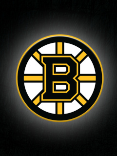 Das Boston Bruins Logo Wallpaper 240x320