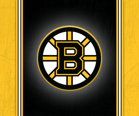 Fondo de pantalla Boston Bruins Logo 480x400