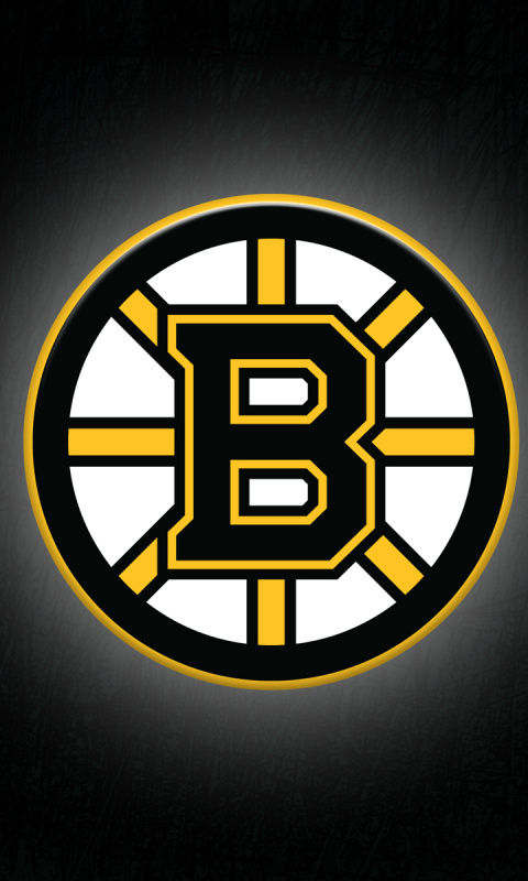 Sfondi Boston Bruins Logo 480x800