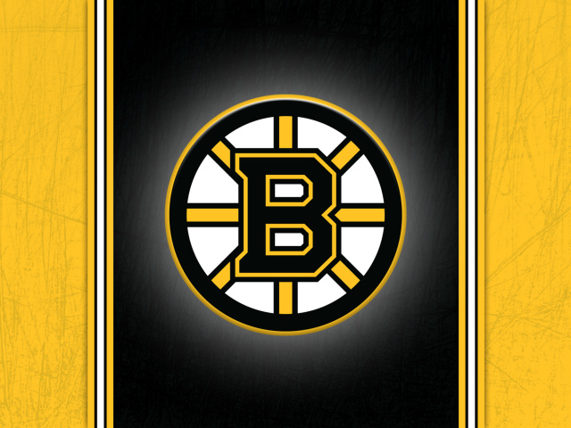 Boston Bruins Logo wallpaper 640x480