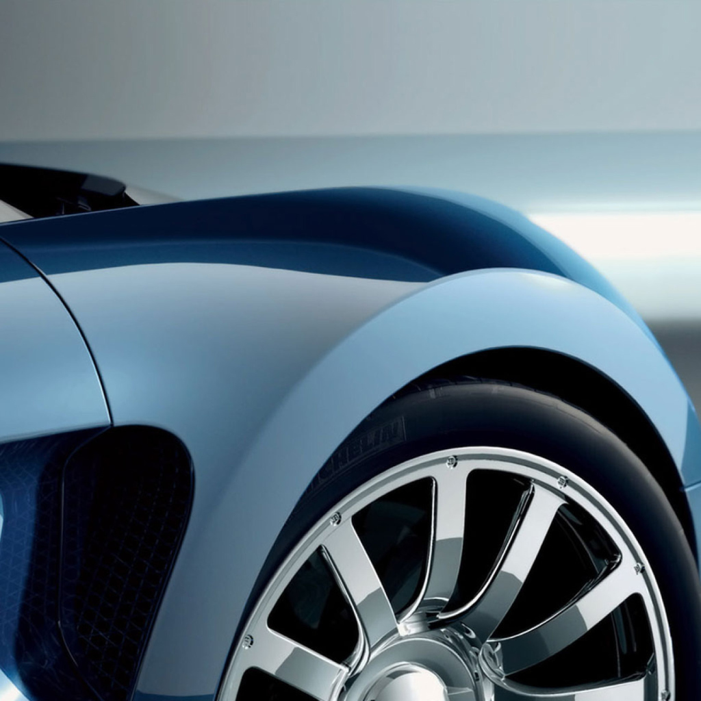 Fondo de pantalla Veyron Blue 1024x1024
