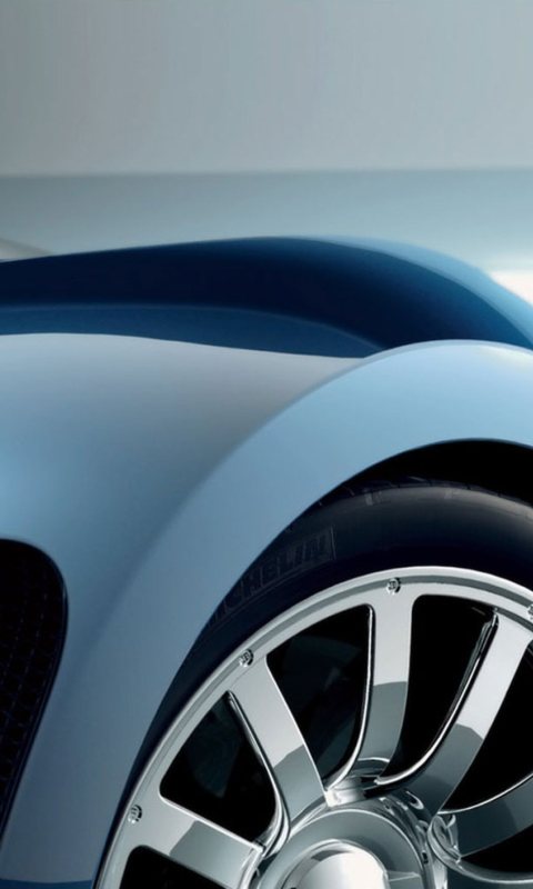 Fondo de pantalla Veyron Blue 480x800