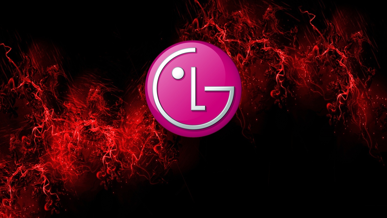 Fondo de pantalla Lg Logo 1280x720