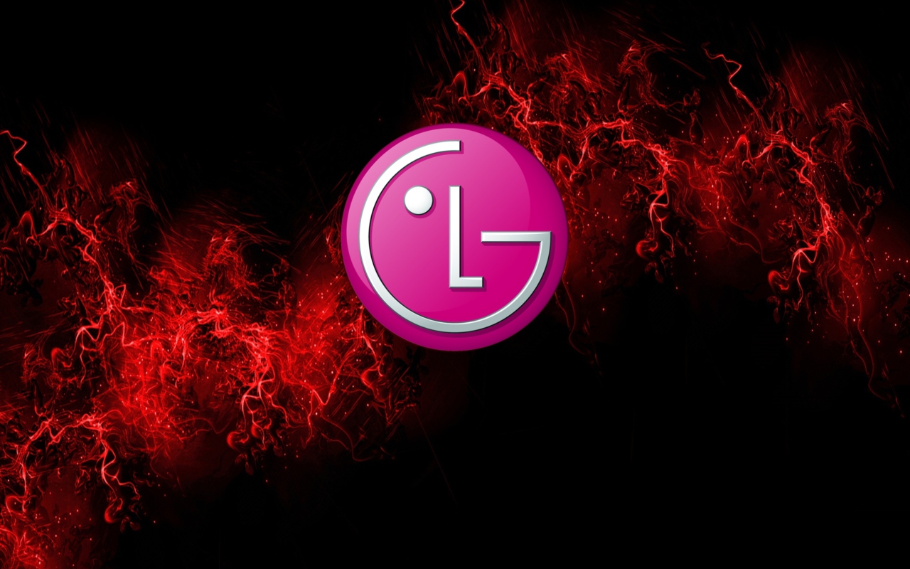 Lg Logo wallpaper 1280x800
