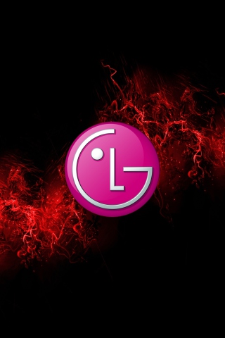 Fondo de pantalla Lg Logo 320x480