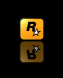 Fondo de pantalla Rockstar Games Logo 128x160