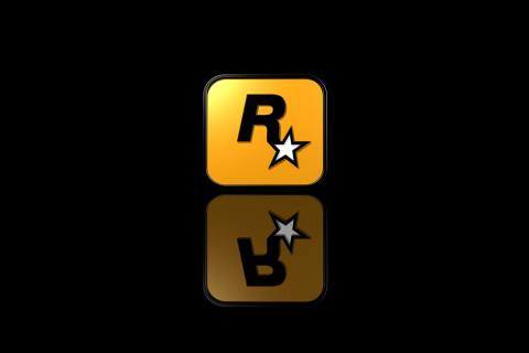 Sfondi Rockstar Games Logo 480x320