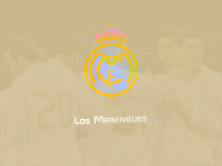 Das Real Madrid Los Merengues Wallpaper 320x240