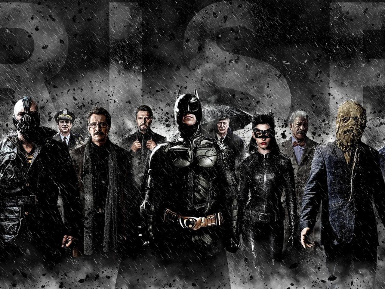 Das Batman - The Dark Knight Rises Wallpaper 1280x960