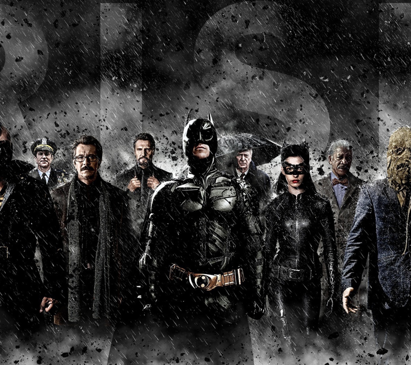Das Batman - The Dark Knight Rises Wallpaper 1440x1280